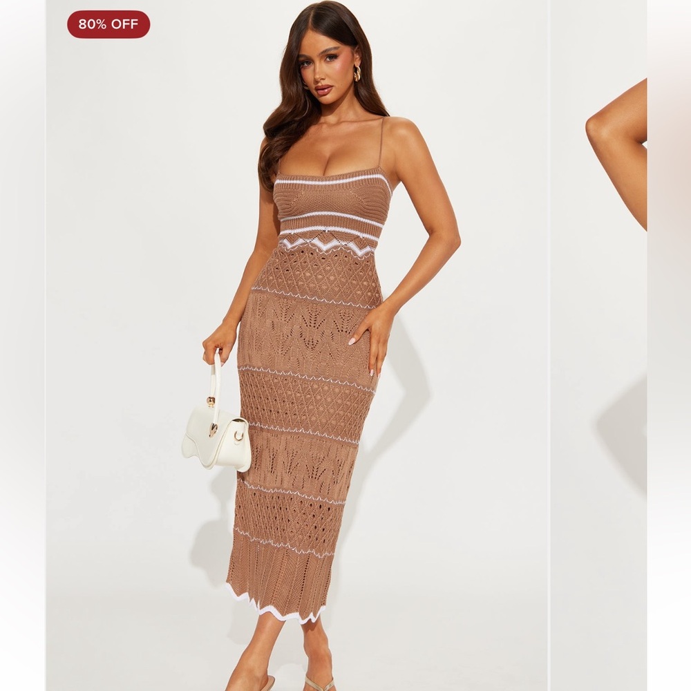 Sierra Crochet Maxi Dress
